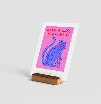 A6 Tarjeta o Postal con Sobre Cumpleaños Have a Wild Birthday