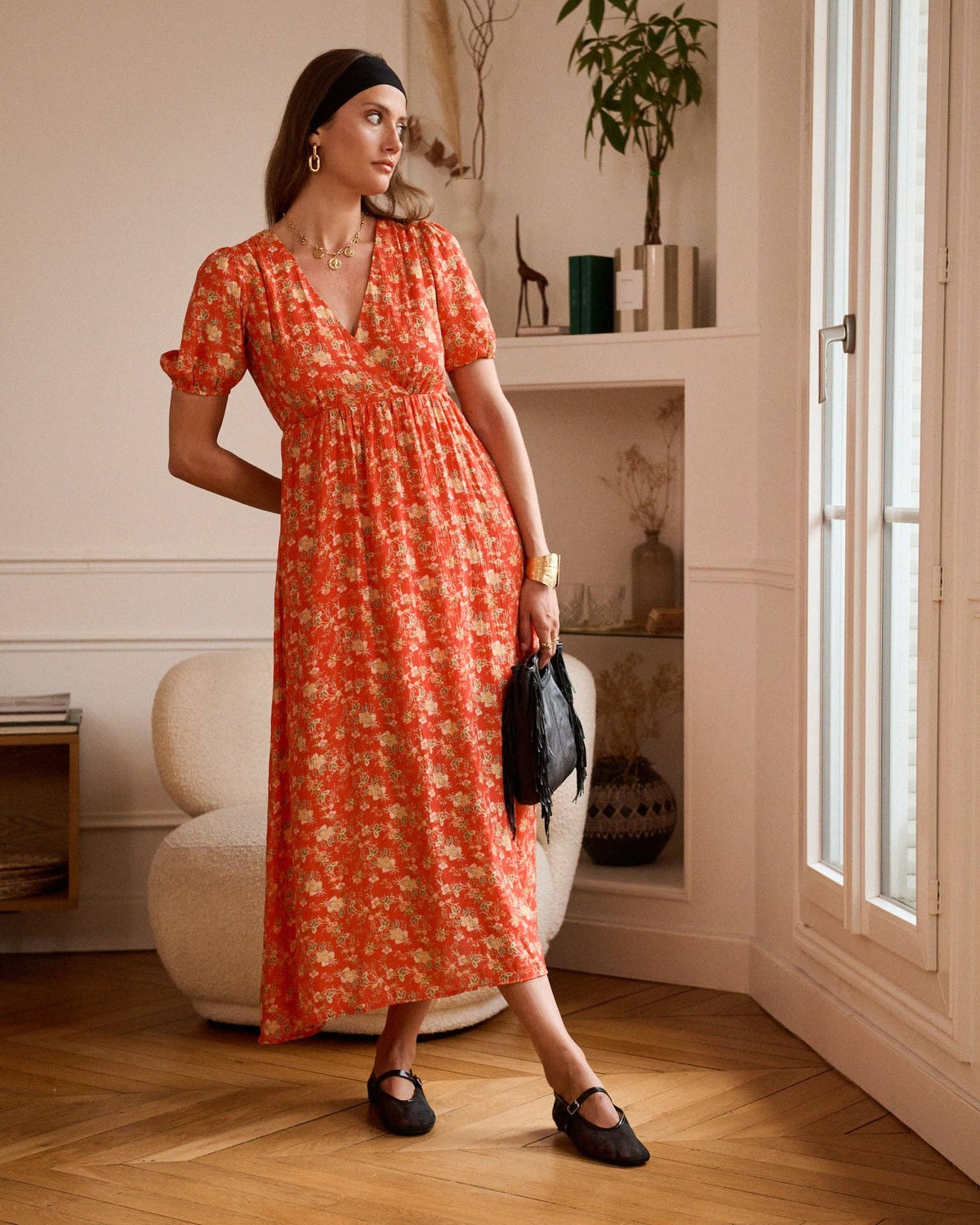 Vestido Falyne rojo