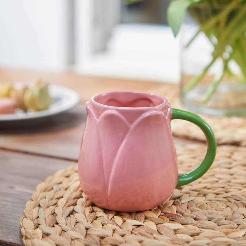 Taza Tulipán 400 ml rosa