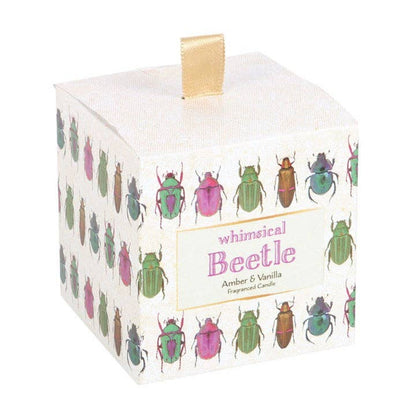 Vela en Vaso Whimsical Beetle