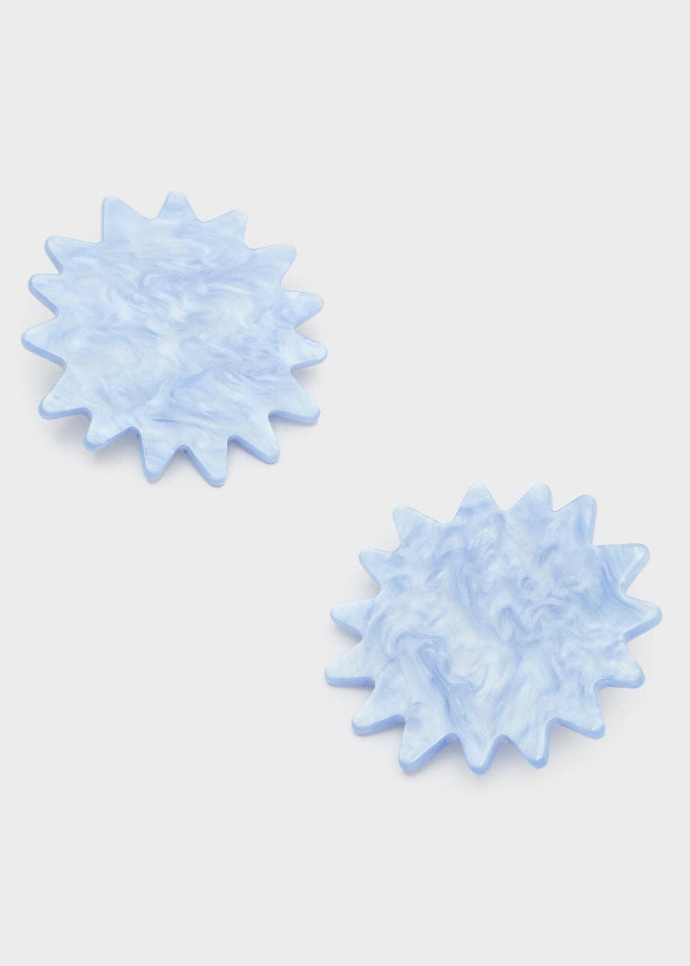 Pendientes Destello Resina Verde