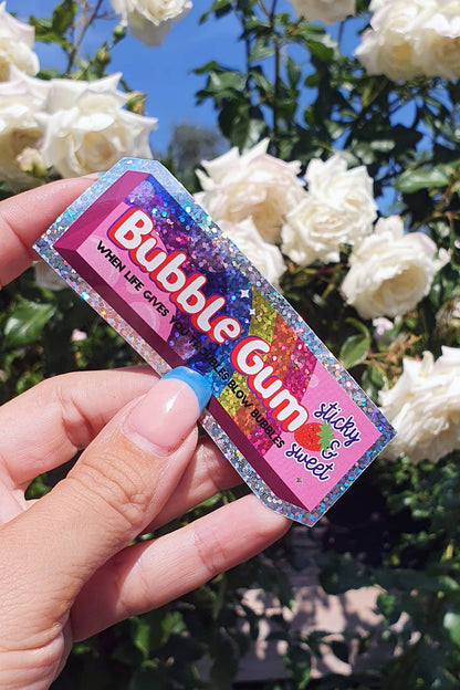 Pegatina Chicle
