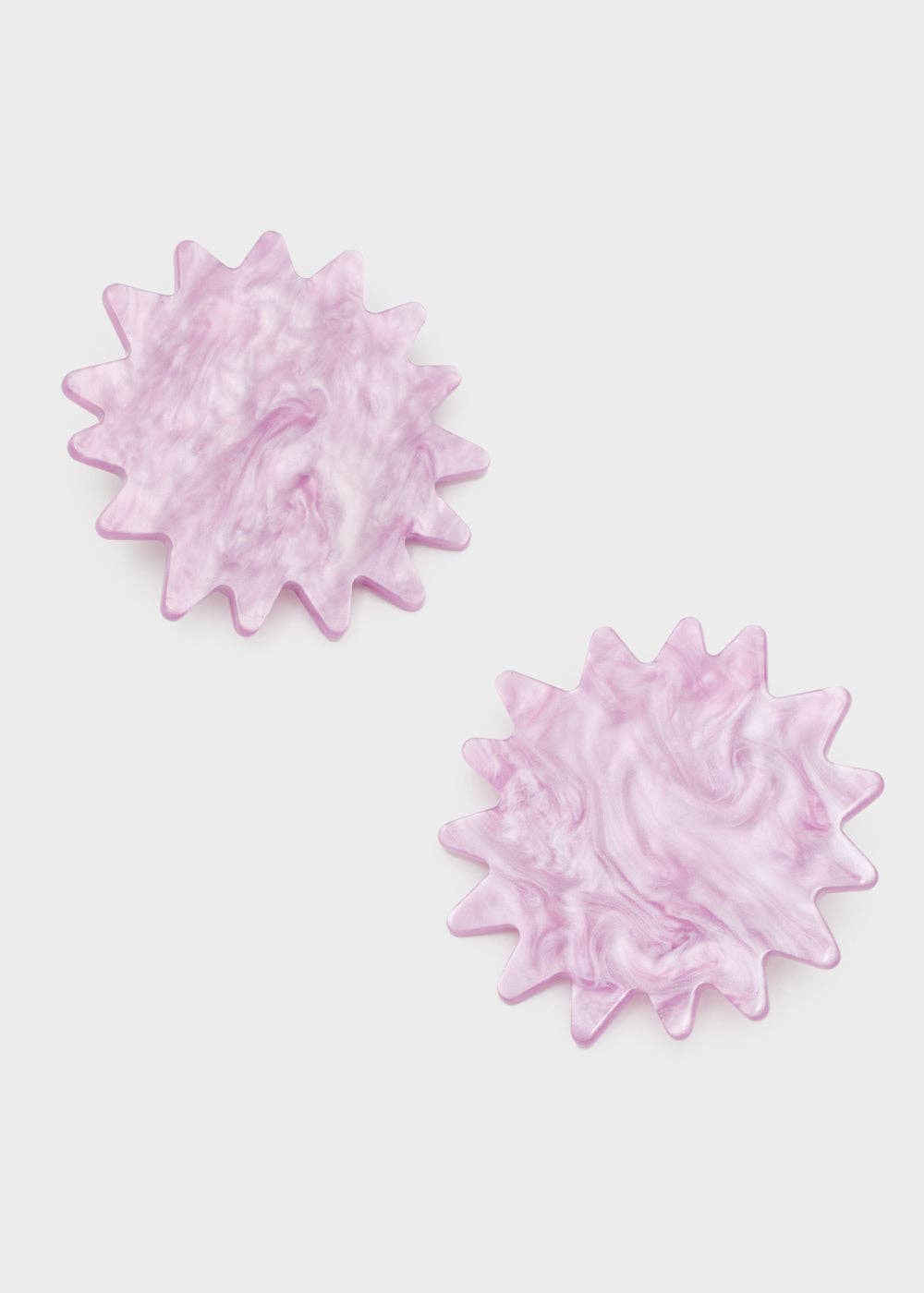 Pendientes Destello Resina Verde