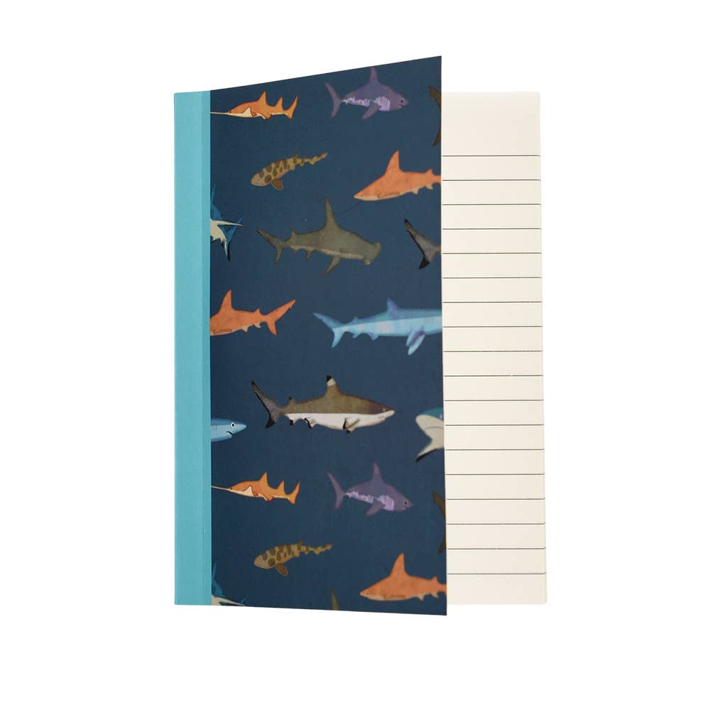 Libreta A6 - Tiburones
