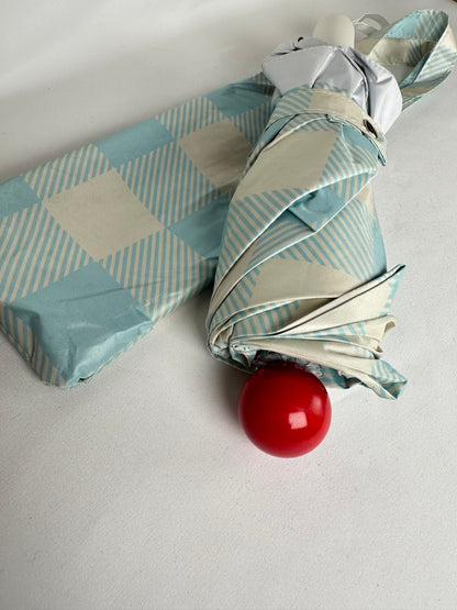 Paraguas Vichy Cuadros Pata de Gallo