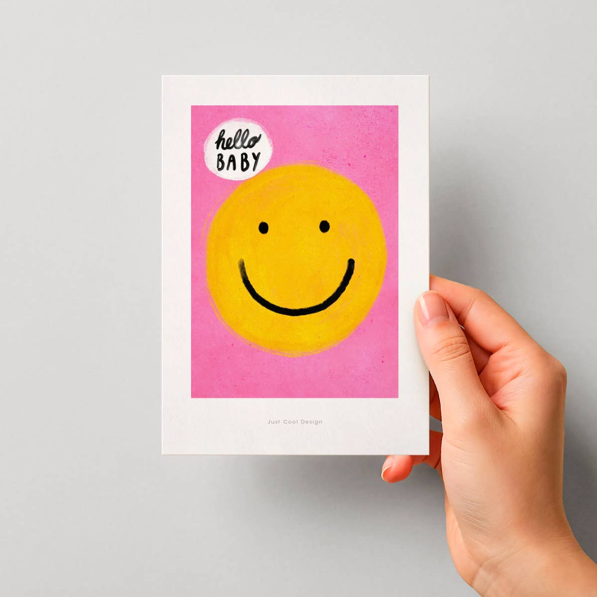 A6 Tarjeta o Postal con Sobre Hello Baby