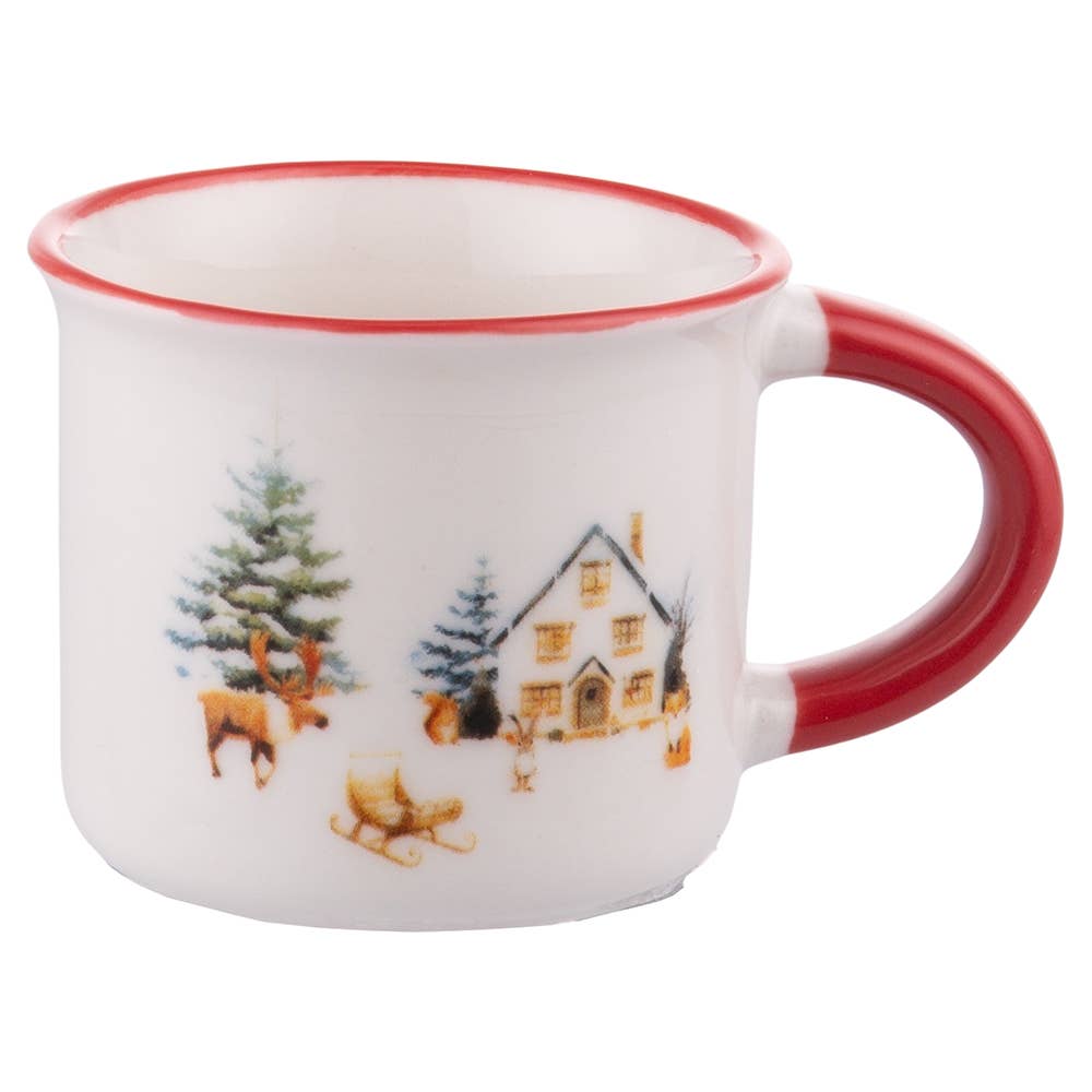 Mini White Village Village Mug