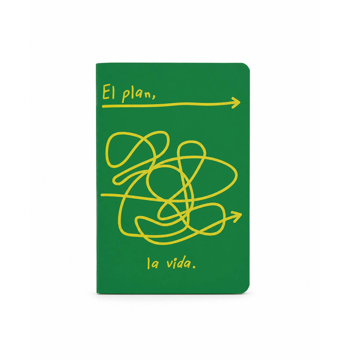 Planificador A6 verde El Plan La Vida