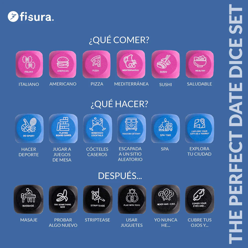 Set de Dados "Perfect Date" "La cita perfecta"