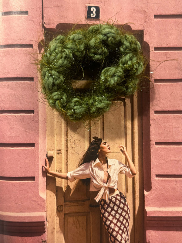 Coletero Espumillón Verde