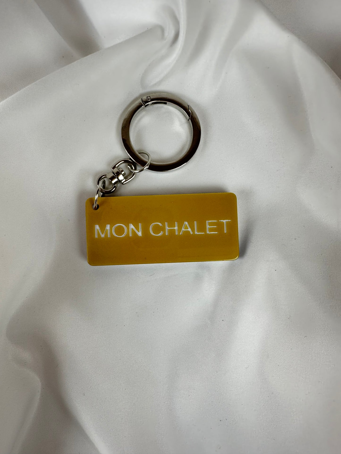 Llavero Mon Chalet Mostaza