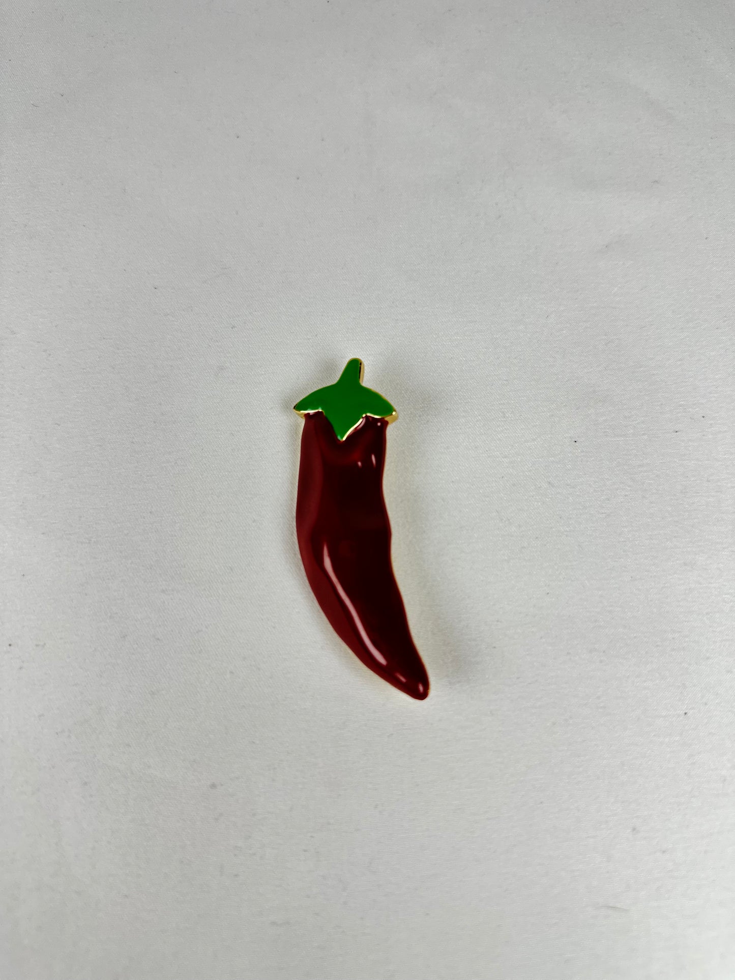 Broche Guindilla Chilli Pimiento Esmalte