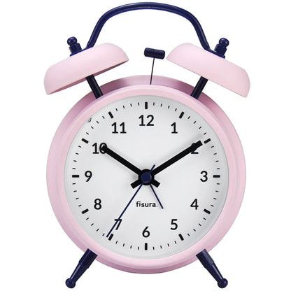 Reloj Alarma Rosa y Azul Marino