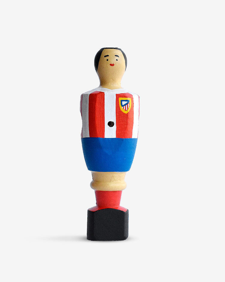 Jugador Muñeco Futbolín con Imán Club Atlético de Madrid