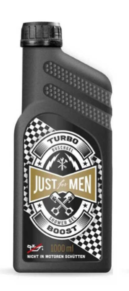 Gel de Ducha Original Bidón Gasolina Fragancia Masculina Negro
