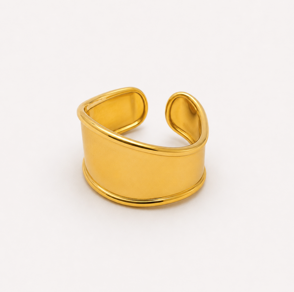 Anillo Ancho Efecto Servilletero