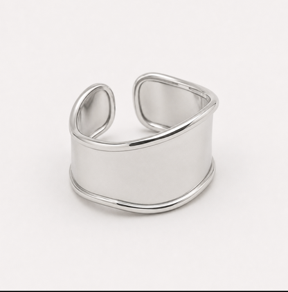 Anillo Ancho Efecto Servilletero