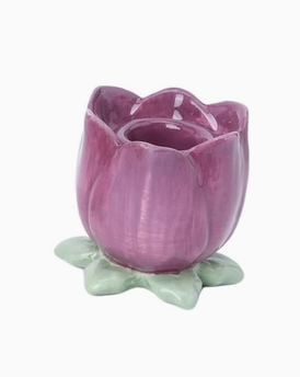 Portavelas Para Vela de Cena Morado
