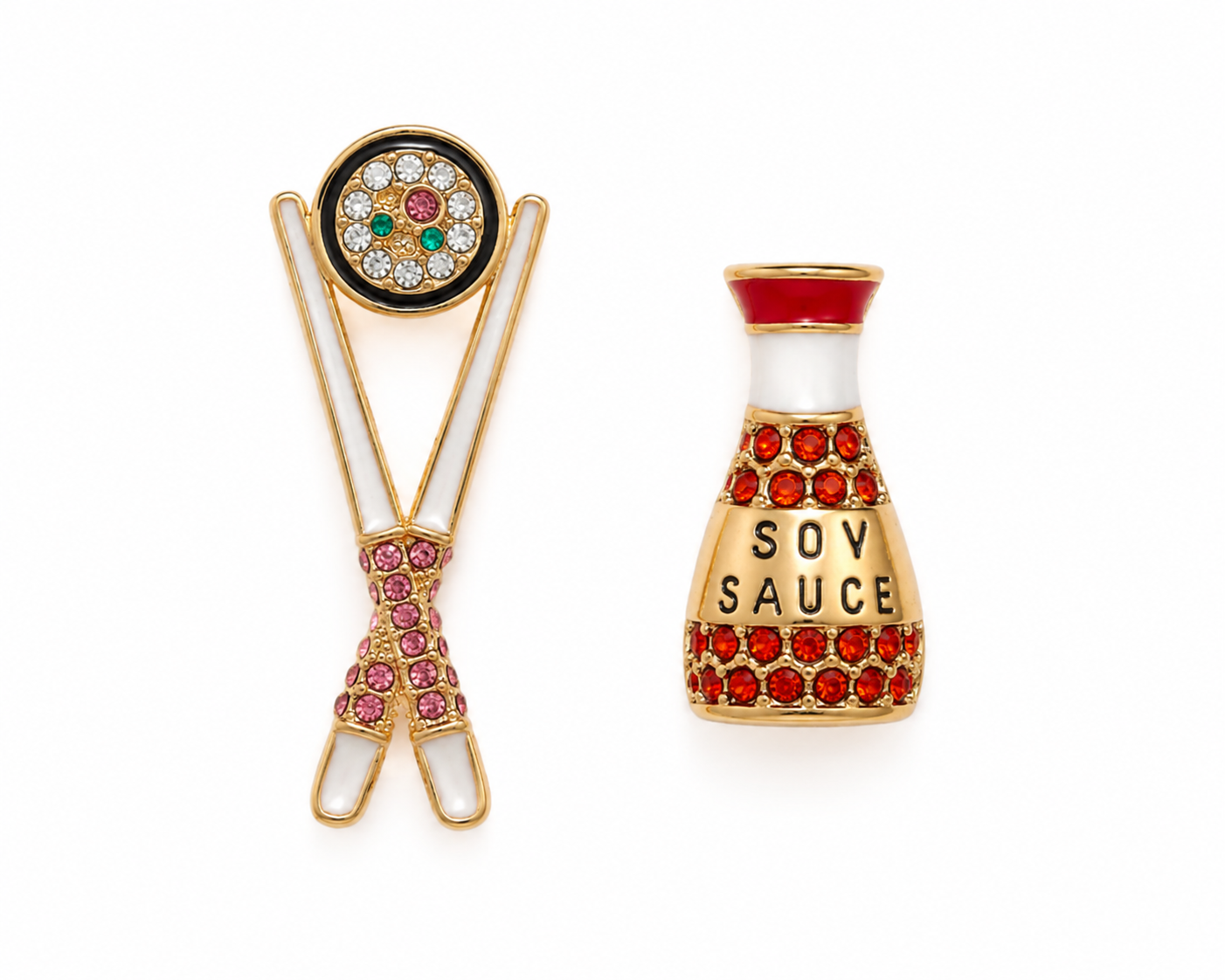 Pendiente Palillos y Soy Sauce
