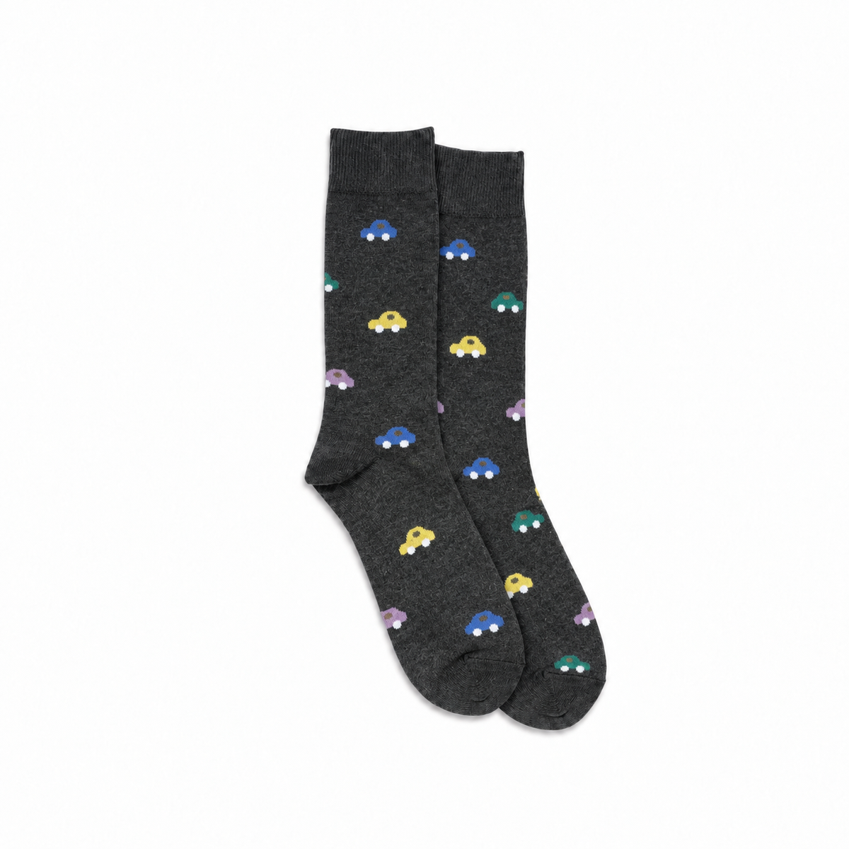 Men's Black Car Socks