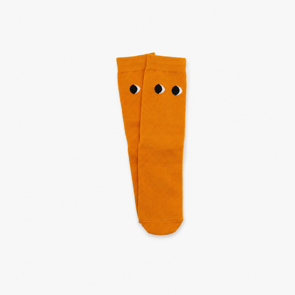Calcetines Unisex Ojos Naranja