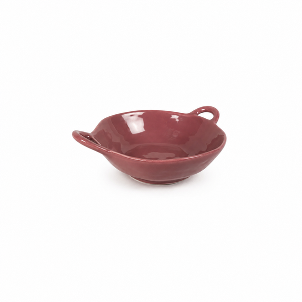 Cazuela Pequeña Cerámica Irregular Rosa
