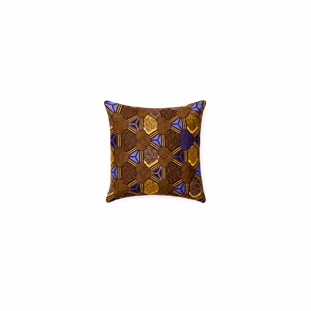 African Wax Fabric Cushion IV