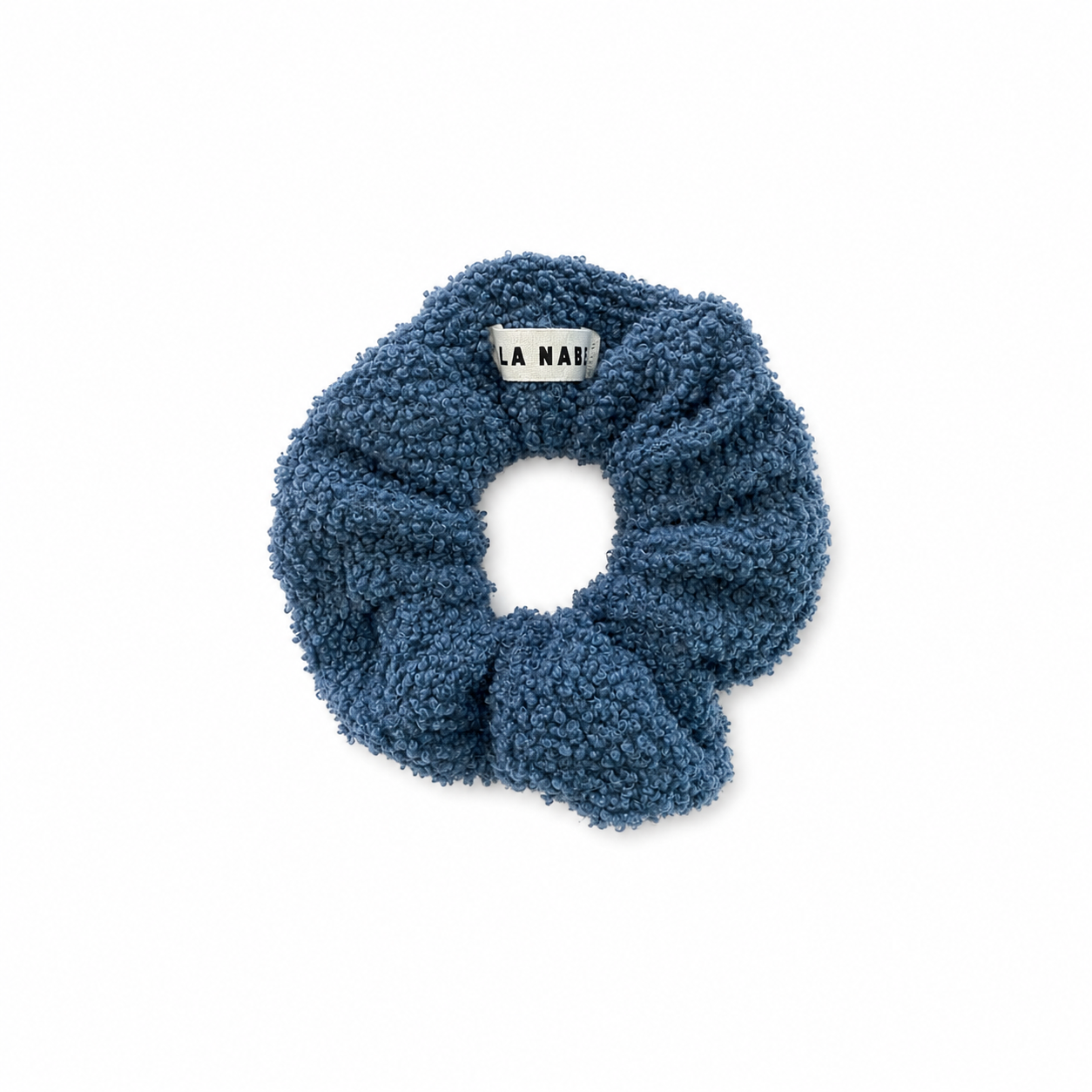 Blue Lamb Scrunchie