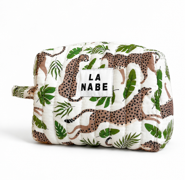 Neceser Leopardos Blanco