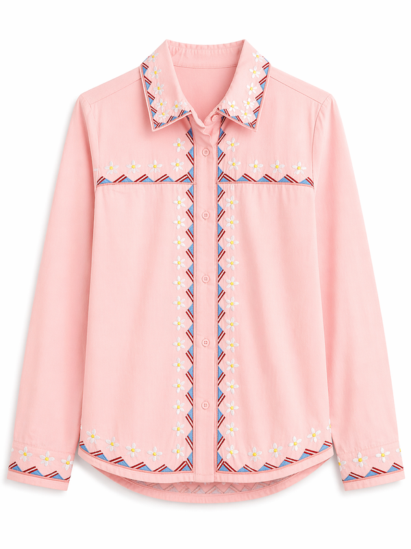 Blusa Margaritas Rosa