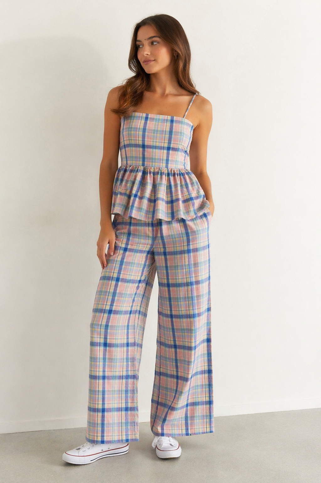 Pantalón Cuadros Colores