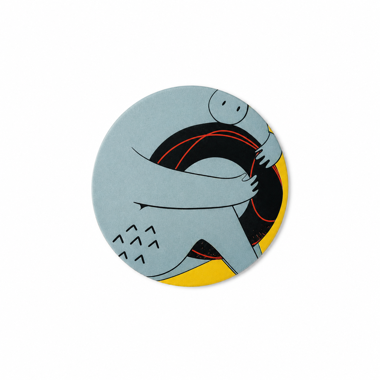 Loose Blue Doll Coaster