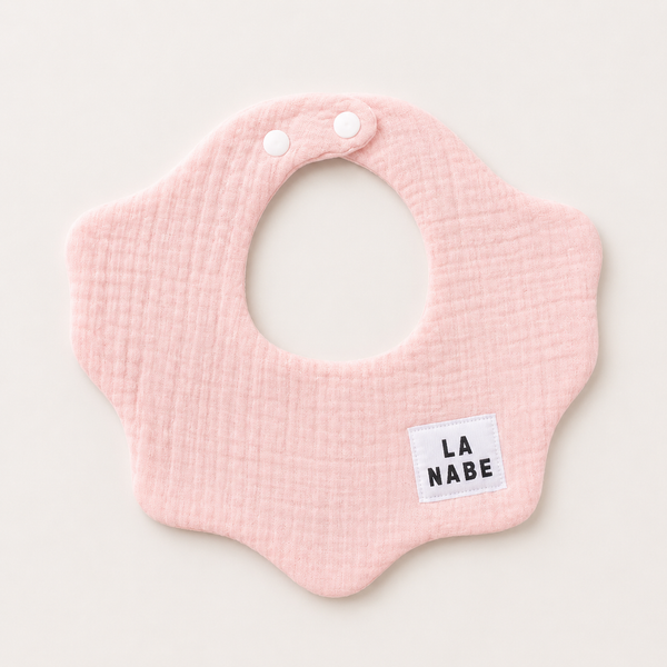 Babero Ondas Rosa