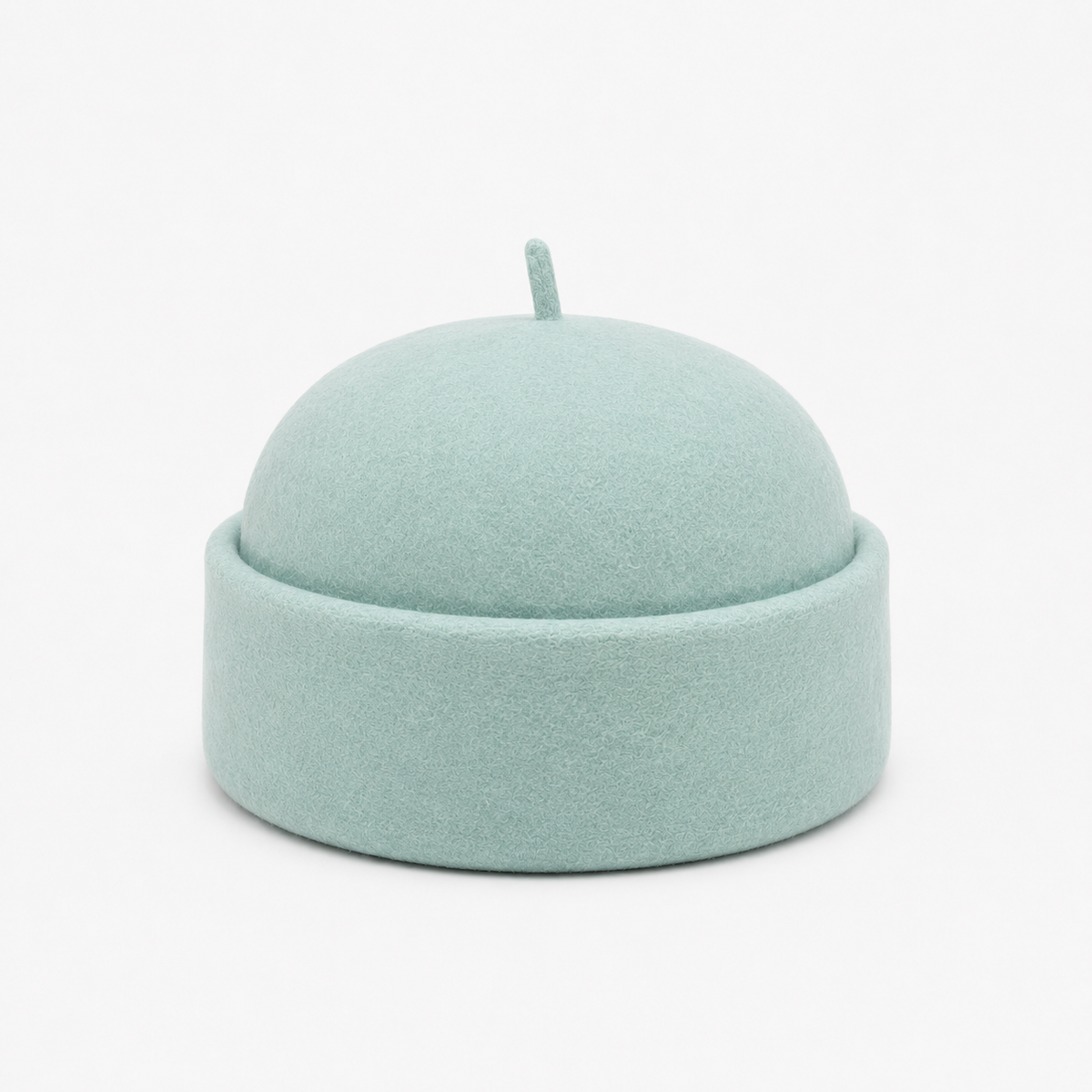 Mint Green Wool Beret