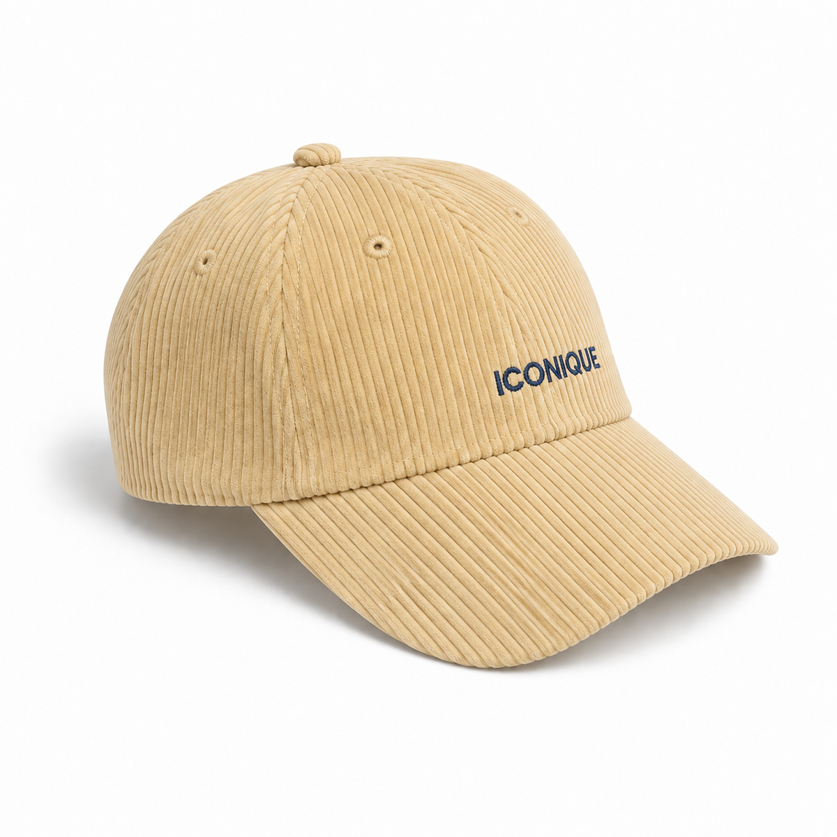 Gorra Pana Beige Iconique Azul