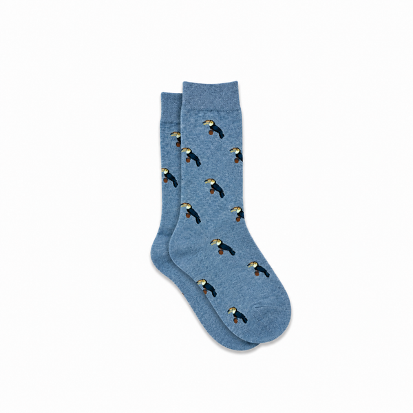 Men's Blue Toucan Socks