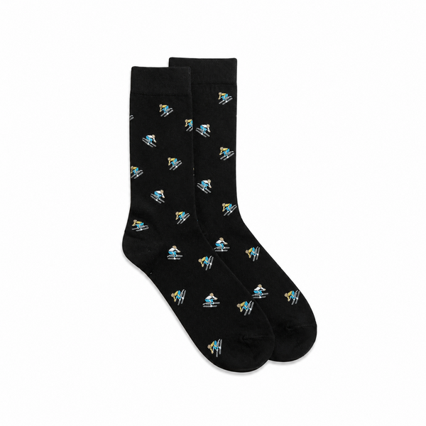 Calcetines Hombre Esquí Negros