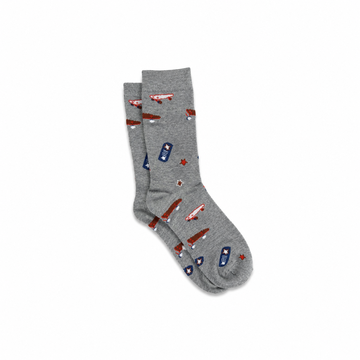 Calcetines Hombre Gris Skate Carrito