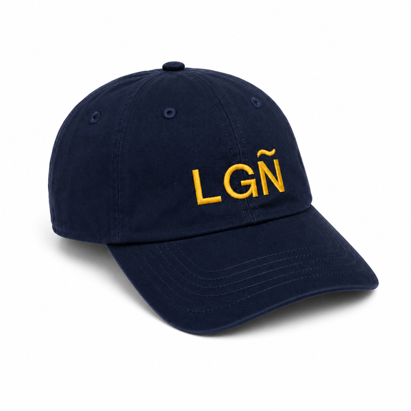 Gorra LGÑ Logroño Azul Marino y Amarillo