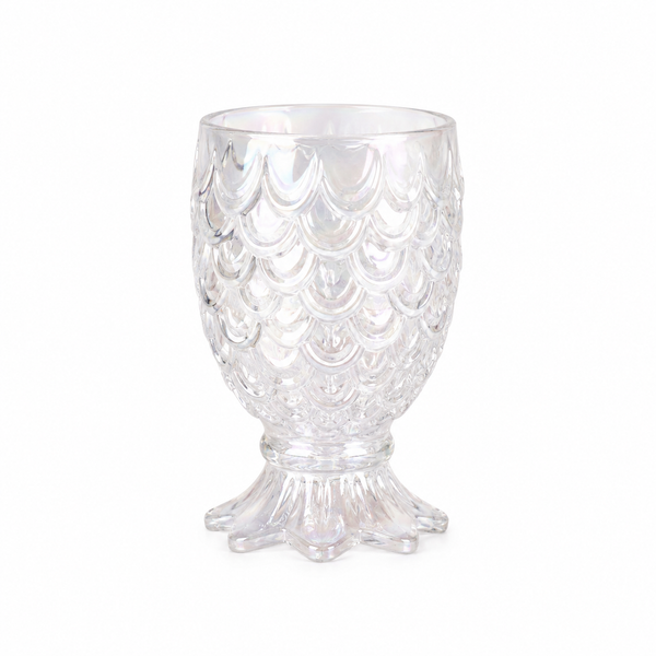 Vaso o Copa Piña Pez Iridiscente