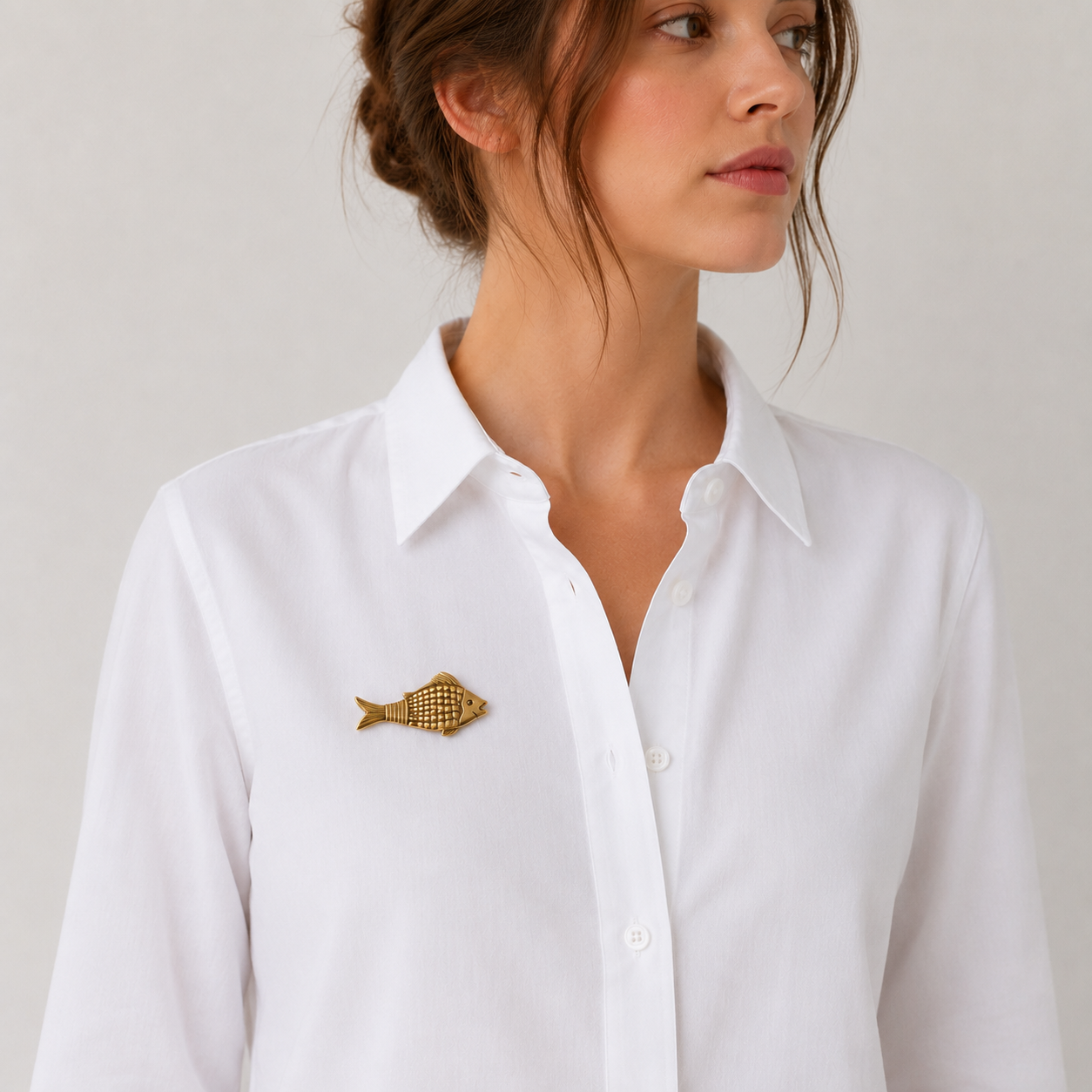 Broche Pez Dorado