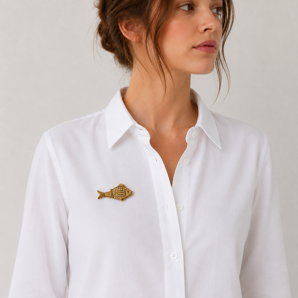 Broche Pez Dorado