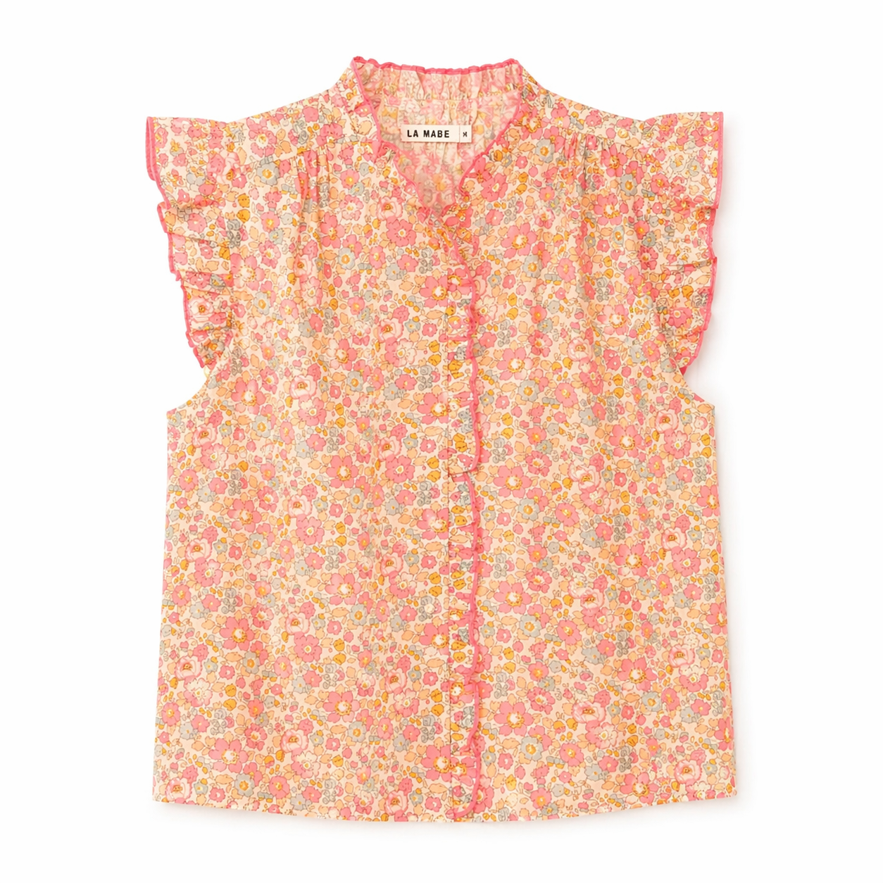 Blusa Liberty Manga Corta