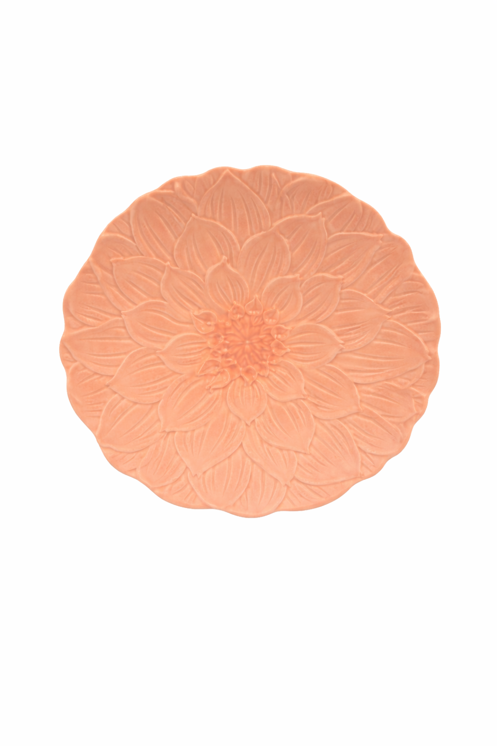 Plato Pequeño Flor Naranja