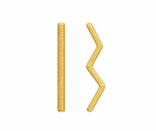 Pendientes Barra y Zig Zag Conspiradoras