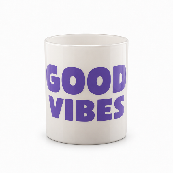 Vela En Vaso Good Vibes