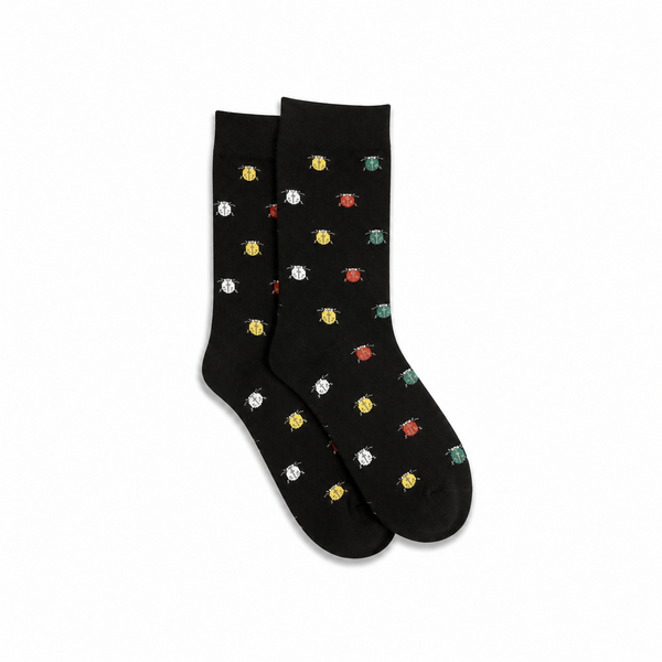 Calcetines Hombre Negro Escarabajo