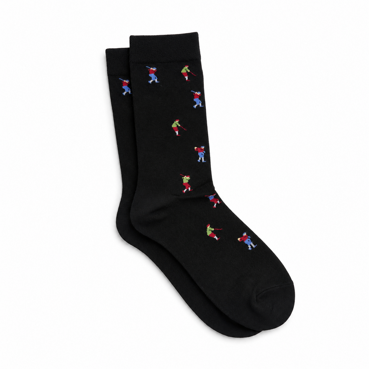 Calcetines Hombre Negro Golf