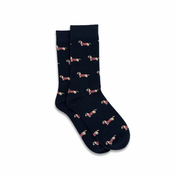 Calcetines Hombre Perro Salchicha Teckel