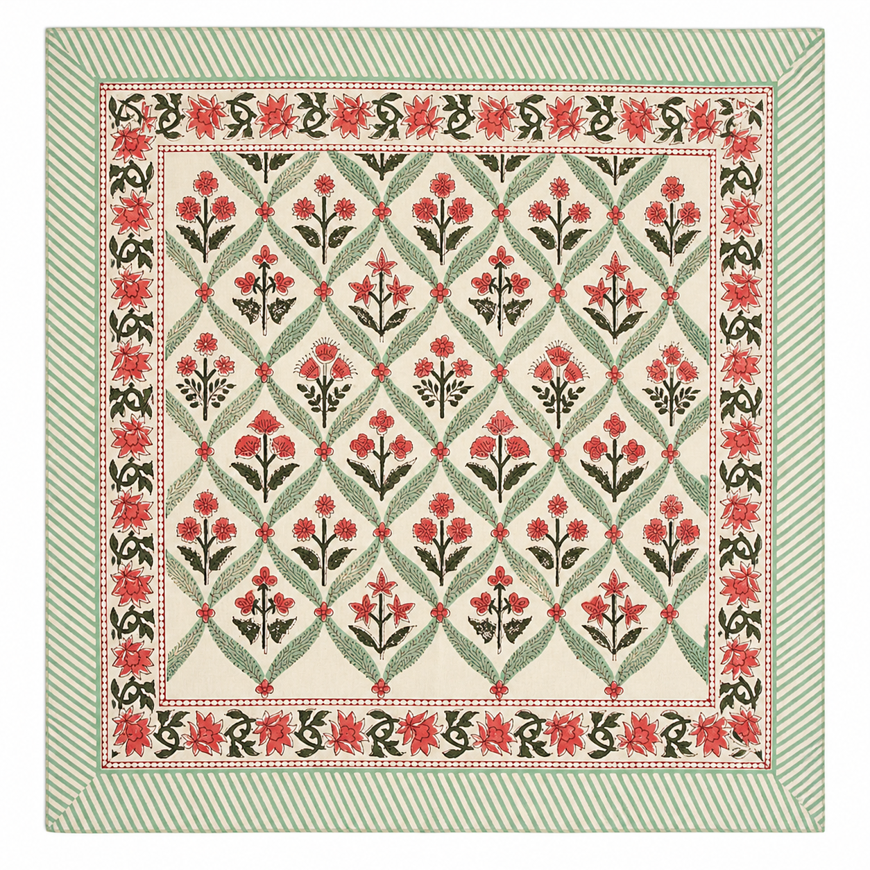 Pañuelo Tela India Turquesa